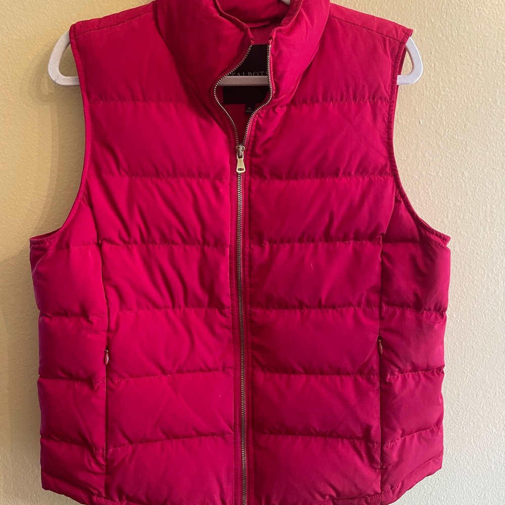 Talbots Vibrant Red Outerwear